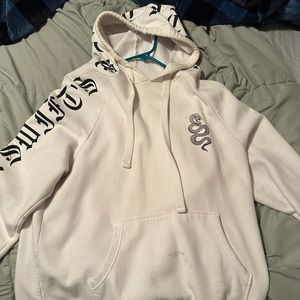 Taylor Swift Reputation White Hoodie